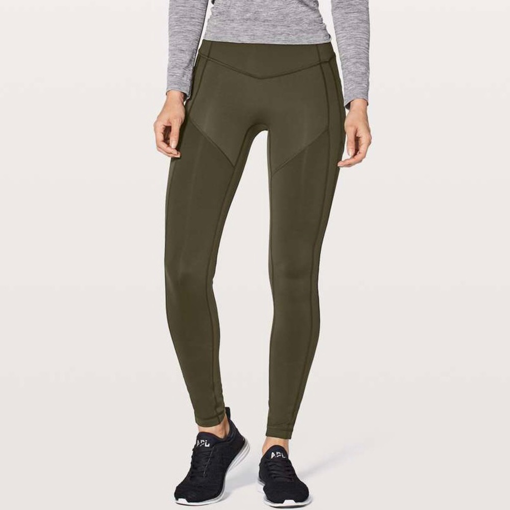 Lululemon All The Right Places Pant II 28” in Dark Olive Size 6
